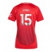 Maillot de foot Manchester United Leny Yoro #15 Domicile vêtements Femmes 2024-25 Manches Courtes